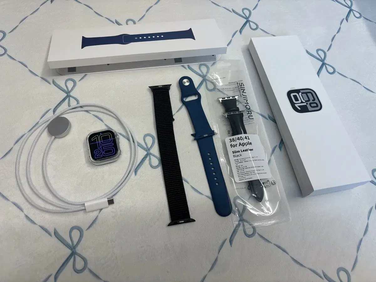 (가격내림) 애플워치 10 GPS+Cellular 실버 42mm